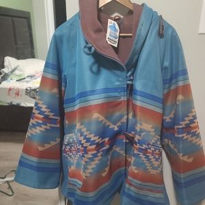 Yellowstone Blend Beth Dutton Blue Hooded Kelly Reilly